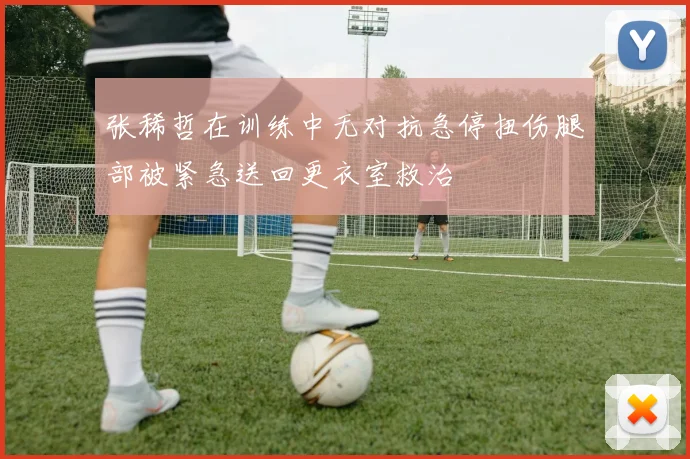 张稀哲在训练中无对抗急停扭伤腿部被紧急送回更衣室救治